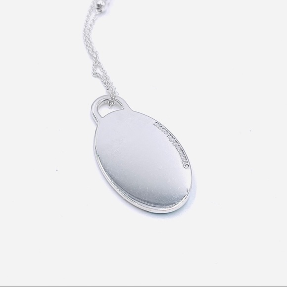 Tiffany & Co. Oval RTT Splash Tag & Necklace - Picture 5 of 9